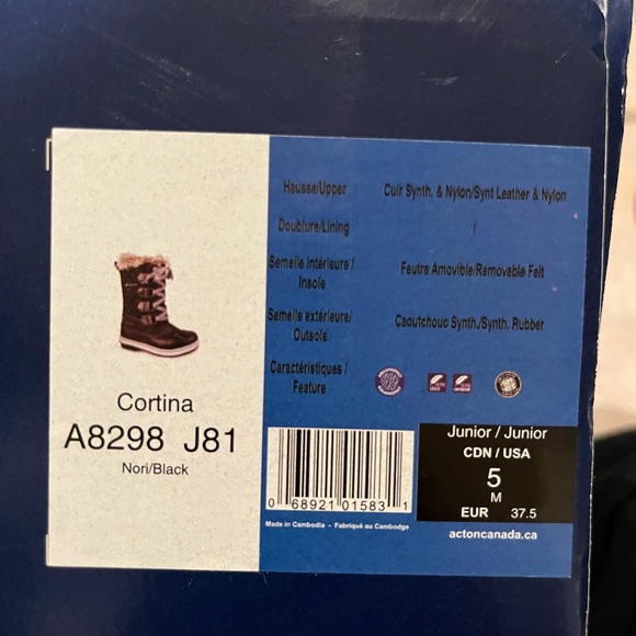 Snow Boots, Size 5 - Picture 11 of 11